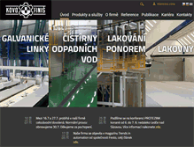 Tablet Screenshot of kovofinis.cz